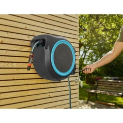 Gardena Wandslangenbox Roll Up 25 Meterincl. Tuinspuit -Gardena 123 1252