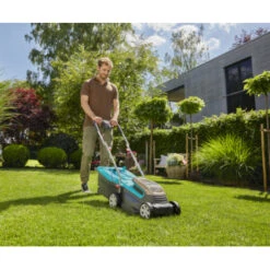 Gardena 2x18V Grasmaaier 32cm Powermax 32/36V (Incl 2 Accu's 2.5Ah + Oplader) -Gardena 123 255