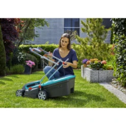 Gardena 2x18V Grasmaaier 32cm Powermax 32/36V (Incl 2 Accu's 2.5Ah + Oplader) -Gardena 123 256