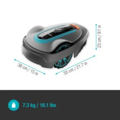 Gardena Robotmaaier Smart Sileno City 600 M² - 17cm -Gardena 123 316