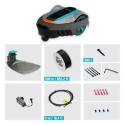 Gardena Robotmaaier Sileno City 600 M² - 17cm -Gardena 123 53