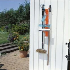 Gardena Gereedschaphouder Kunststof/metaal 59,5x6,5x5,5 Cm 8 Gardena Gereedschaphouder Kunststof/metaal 59,5x6,5x5,5 Cm -Gardena 123 577