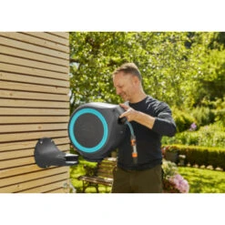 Gardena Wandslangenbox Roll Up 15 Meter Incl. Tuinspuit -Gardena 123 882