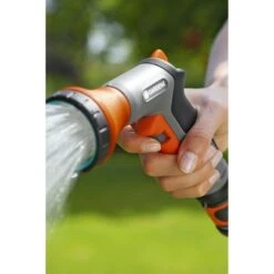 Gardena Classic Pistoolbroes Kunststof Grijs Met Oranje -Gardena 123 918