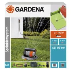 Gardena Complete Set Met Verzonken Zwenksproeier OS 140